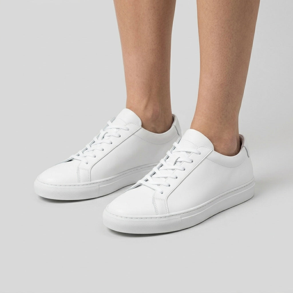 The Essential Minimalist Court Sneaker